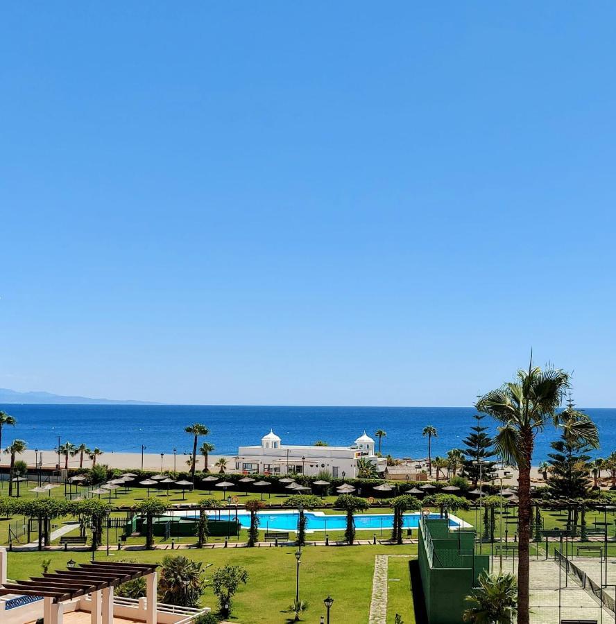 Noria 2, Pied Dans Le Sable, Magnifique Vue Mer, Piscine, Garage, Climatisation San Luis de Sabinillas Eksteriør billede