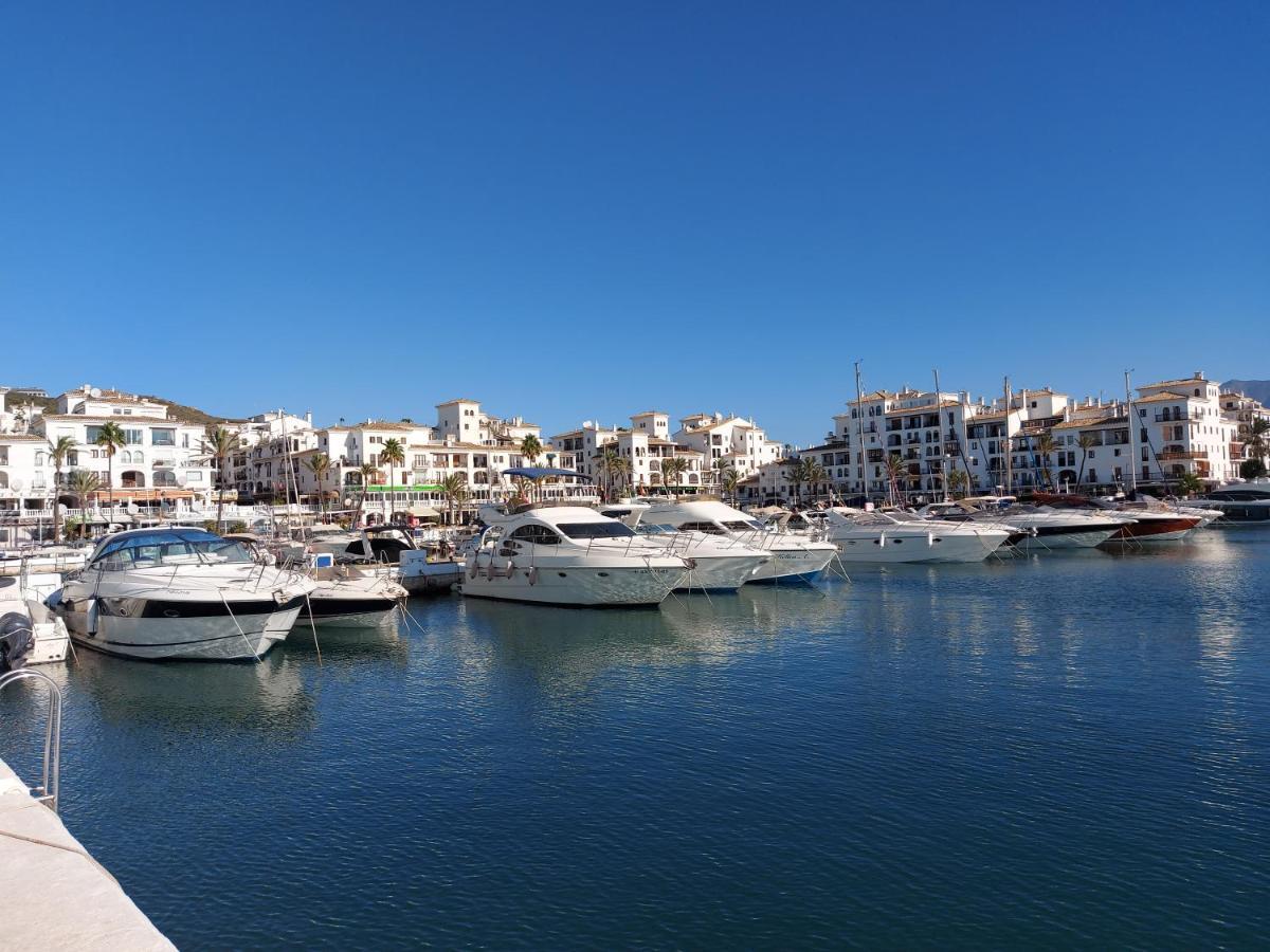 Noria 2, Pied Dans Le Sable, Magnifique Vue Mer, Piscine, Garage, Climatisation San Luis de Sabinillas Eksteriør billede