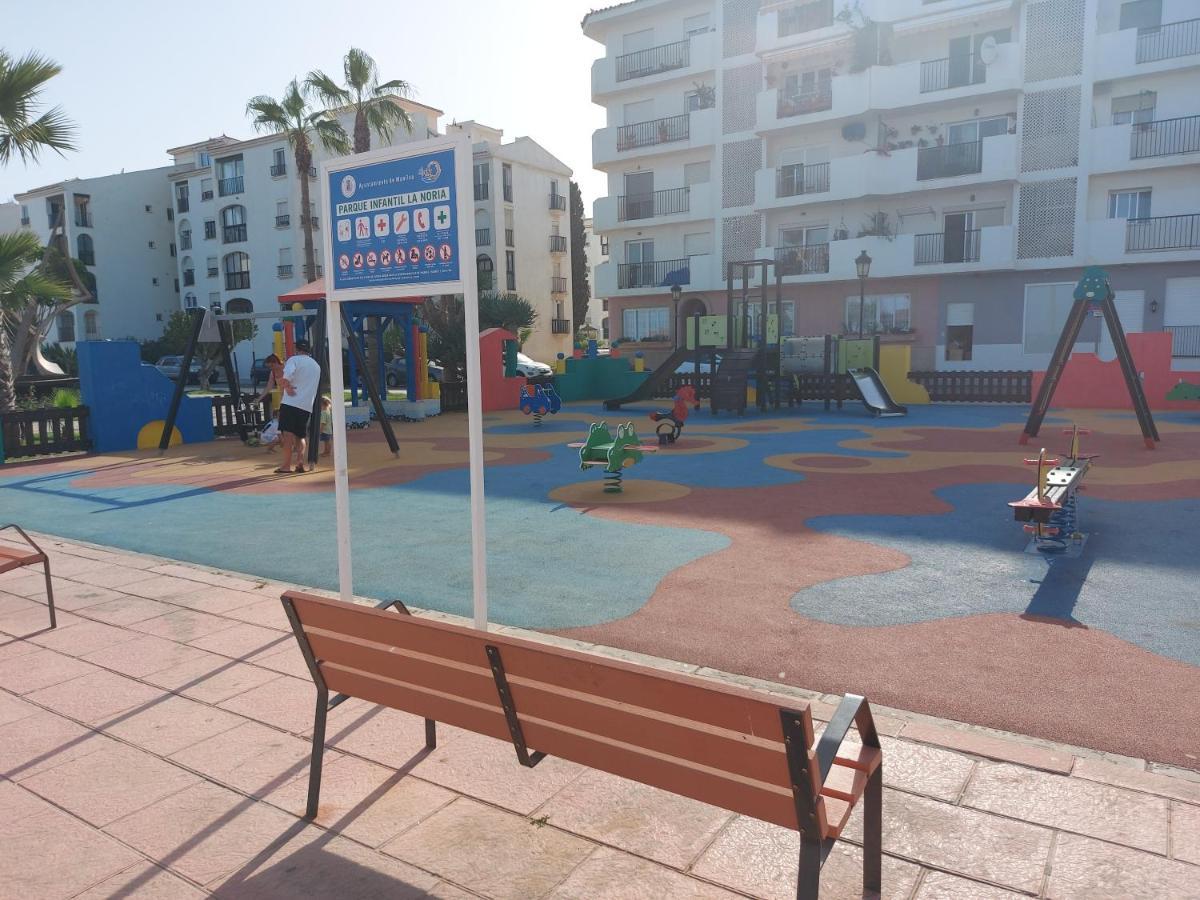 Noria 2, Pied Dans Le Sable, Magnifique Vue Mer, Piscine, Garage, Climatisation San Luis de Sabinillas Eksteriør billede